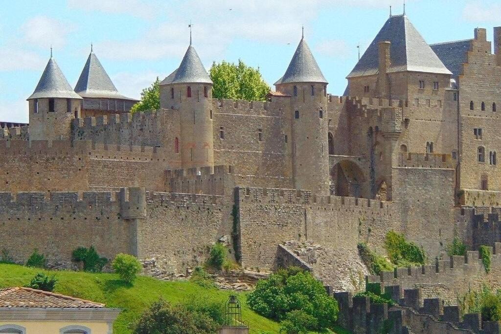 Spacieux Appartement Au Pied De La Cite Medievale Carcassone Kültér fotó