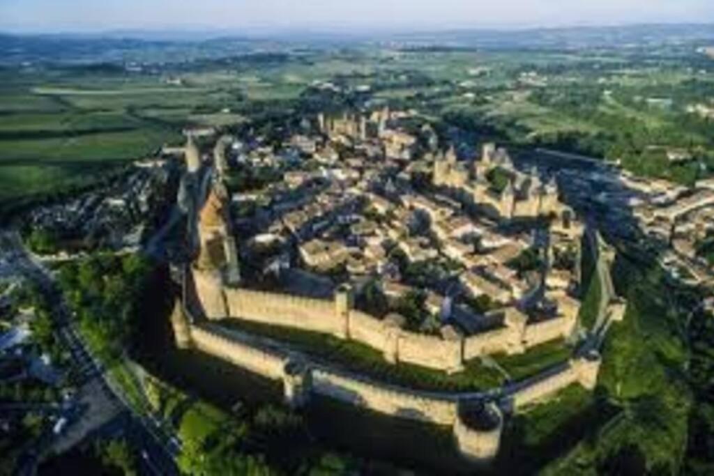 Spacieux Appartement Au Pied De La Cite Medievale Carcassone Kültér fotó